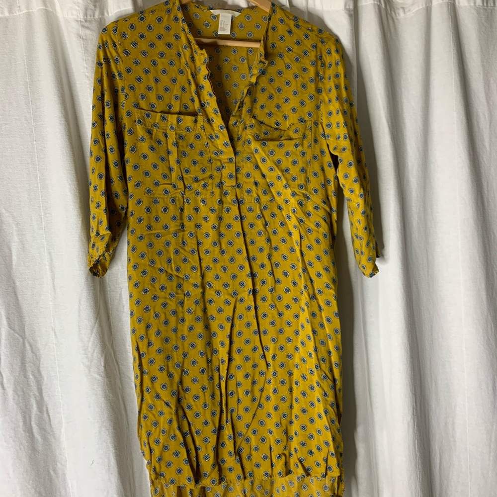 3/4 length sleeve dress